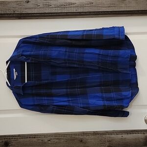 Old Navy Plaid Boyfriend Shirt